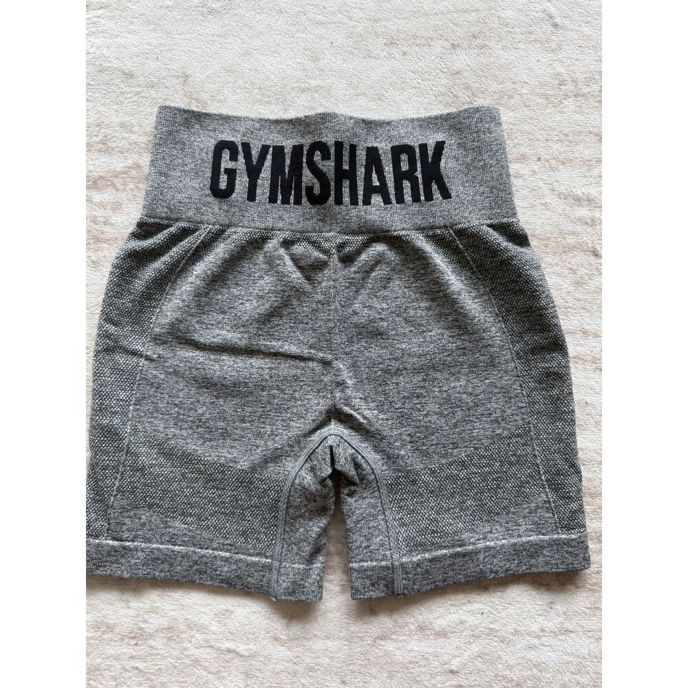 Gymshark Flex Shorts Size Small Grey High Waisted Seamless Workout Shorts